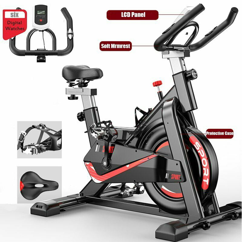 Pro Stationary Exercise Spinning Bicycle Bike Cycling Cardio GYM Workout Fitness 