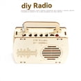 thumbnail image 4 of Kit de Modelo de Radio FM DIY, Herramienta de Experimentación, Modelo de Proyecto Científico de Madera, Proyecto Educativo Escolar, Divertido, de Física, Material Escolar., 4 of 5