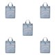 thumbnail image 2 of Ounissouiy Bolsa de almacenamiento Red de malla Tela Oxford Equipos para correr Monedero de gran capacidad Resistencia al desgaste Bolsas de No.1 5Conjunto, 2 of 6