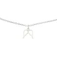 thumbnail image 5 of Primal Silver Sterling Silver Wings Pendant with 18-inch Forzantina Cable Chain, 5 of 8