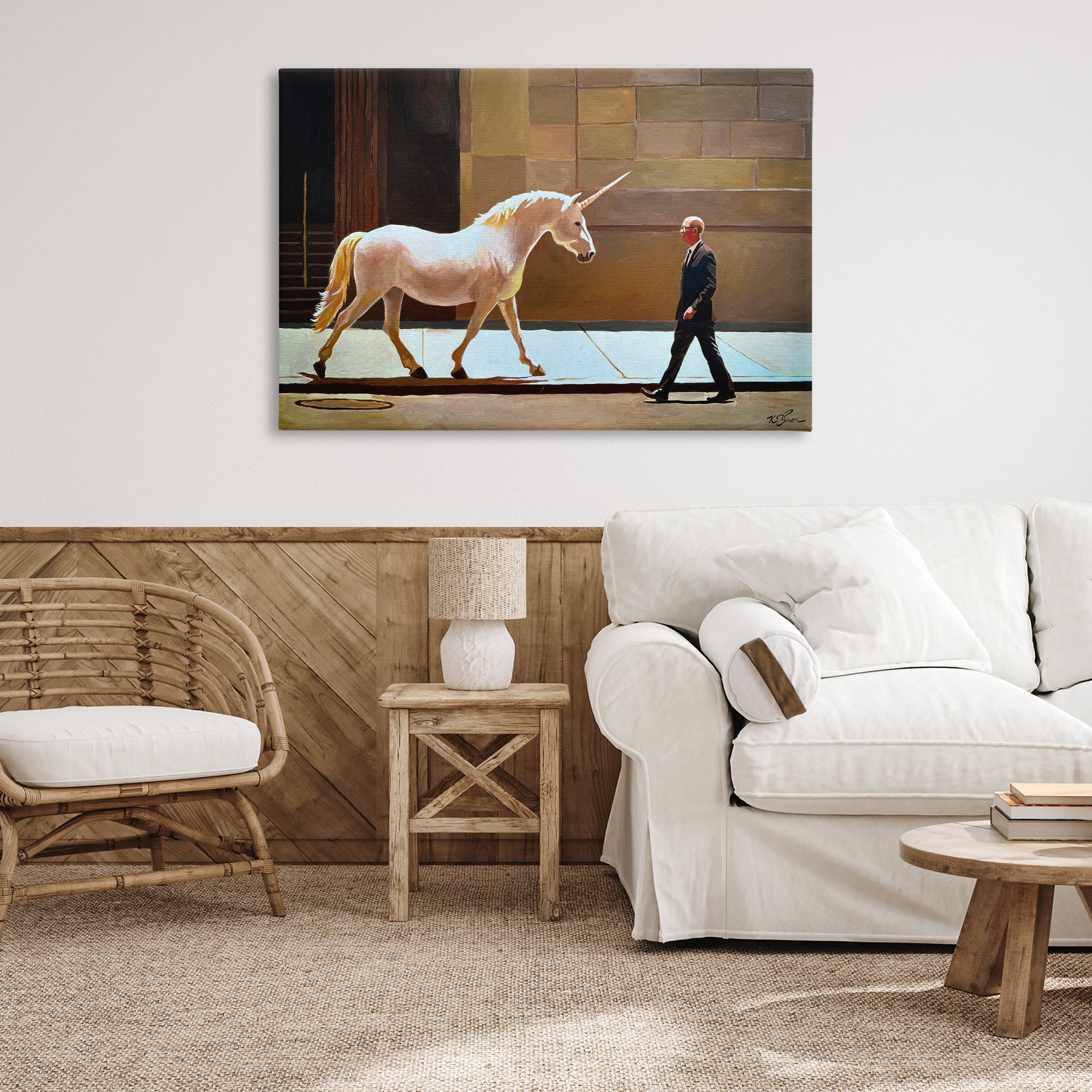 The Exception Proves The Rule Canvas Wall Art, design by Keith Thomson