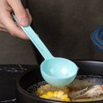 thumbnail image 1 of Kitchen Grease Filter Scoop Soup Residue Strainer Spoon PP-make Oil Separation Spoon Colander Blue, 1 of 5