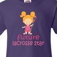 thumbnail image 4 of Inktastic Future Lacrosse Star Girl Youth T-Shirt, 4 of 5
