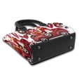 thumbnail image 3 of Lsque Truck With Gnomes Pattern Leather Rivet Shoulder Bag – Elegant Genuine Leather & Microfiber PU Crossbody with Detachable Adjustable Strap, 3 of 5