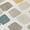 Ivory, variant on Addison Rugs Chantille Indoor/Outdoor Transitional Squares Black Machine Washable Rectangle Rug, 10' x 14'