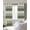 Green, variant on Pink White Striped Blackout Curtains for Bedroom/Living Room, Thermal Insulated Kitchen Curtains, Farmhouse Stripes Grommet Darkening Window Treatment Drapes 52"x72"x2