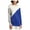 Blue - darkblue, variant on DKNY Womens Colorblocked Knit Sweater, Blue, Large