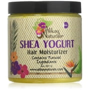 Alikay Naturals Shea Yogurt Hair Moisturizer Natural Raw Shea Butter, Argan & Coconut Oil 8 Ounce 8 Fl Oz (Pack of 1)