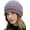 Purple, variant on CoCopeaunt Women Beanie Skull Hat Slouchy Cable Knitted Warm Soft Cap Fuzzy Stretch Thick Trendy Hats