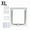 1pc white XL, variant on 1pcs pet door, cat door, two-way access door, glass acrylic board, cat and dog house
