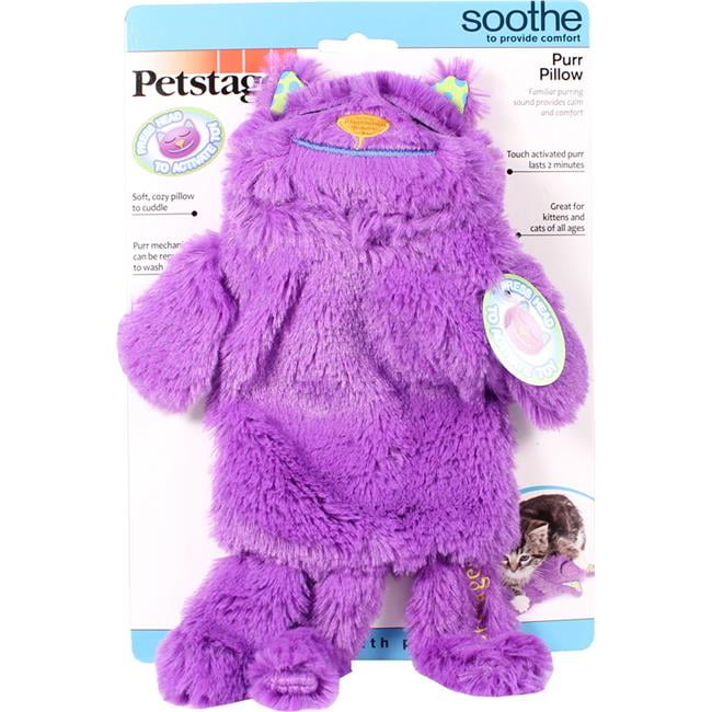 Petstages 066749 Purr Pillow For Cats - Purple - Walmart.com - Walmart.com