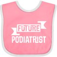 thumbnail image 3 of Inktastic Future Podiatrist Foot Doctor Boys or Girls Baby Bib, 3 of 4