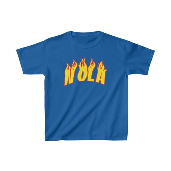 NOLA New Orleans Louisiana Moving Trip Kids Shirt Gift Boys Girls Youth Tee