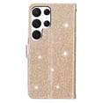 thumbnail image 5 of Allytechgroup Credit Card Slot, Kickstand, Shockproof Flip Wallet Cell Phone Case for Samsung Galaxy A14 5G, Gold, 5 of 5