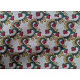 thumbnail image 4 of oneOone Cotton Poplin Fabric Spiral & Floral Block Print Sewing Fabric BTY 56 Inch Wide, 4 of 4
