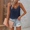 thumbnail image 4 of Lace Camisole Tops for Women Sleeveless Shirts Cute Summer Halter Tops Workout Tops Lightweight Tank Top Spaghetti Strap Yoga Shirt Running, 4 of 5