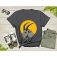 thumbnail image 4 of Cool Wild Goat Animal Horn Sunset Silhouette Capricorn T-Shirt Goat Lover Shirt Farm Animal Goat Gift Tshirt Farm Life Animal Lover Shirt, 4 of 8
