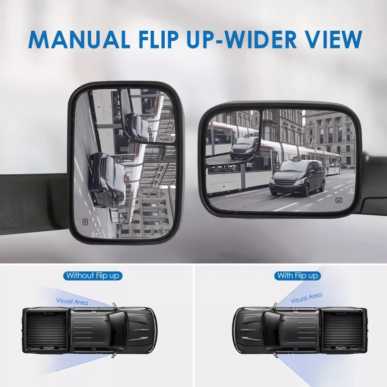 2020 F150 Tow Mirrors Oem Pair Of Power Heated Towing Mirrors W/ LED Signal For 2015-2020 Ford F-150 F150 Mirrors - Foto 5