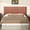 Queen + Walnut, variant on Modern Wooden Headboard with Arched Corrugated Design, Queen Size Oak Headboard with Vertical Grain, Farmhouse Vintage Bed Headboard, Easy Assembly Bedroom Furniture, Oak