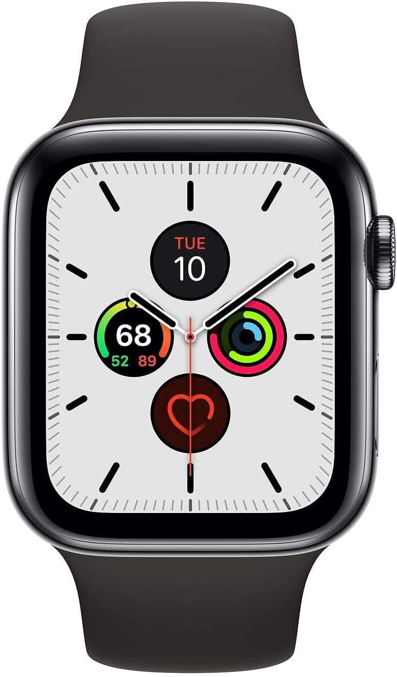 Pre-Owned Apple Watch Series 5 Stainless Steel 44mm A2095 (GPS +