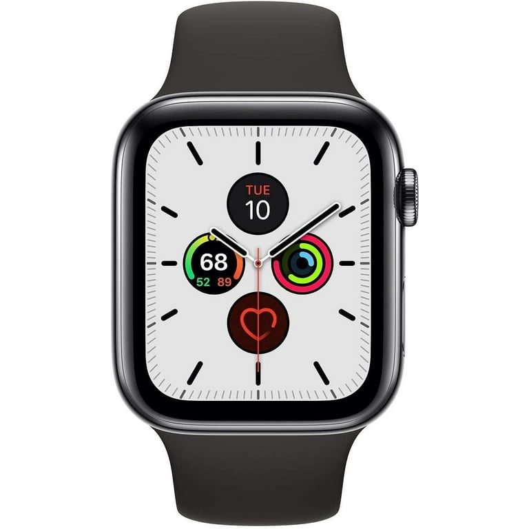 Pre-Owned Apple Watch Series 5 Stainless Steel 44mm A2095 (GPS +