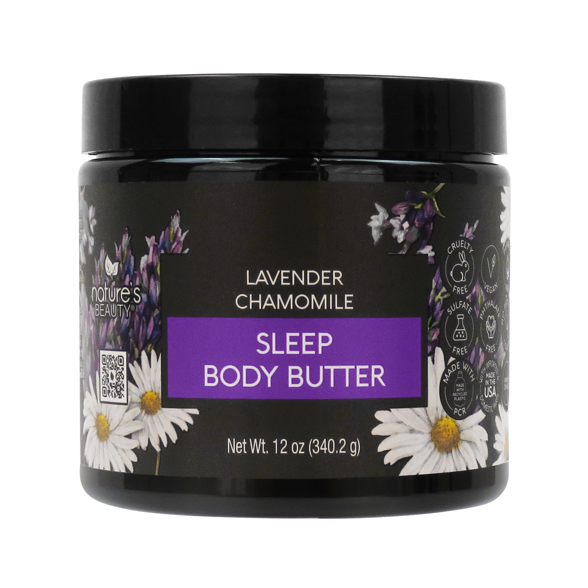 Nature's Beauty Sleep Lavender Body Butter, 12 Oz