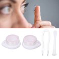 thumbnail image 4 of Caja para lentes de contacto caja exterior duradera recipiente encantador portátil para lentes de contacto rosa para uso diario ANGGREK Otros, 4 of 8