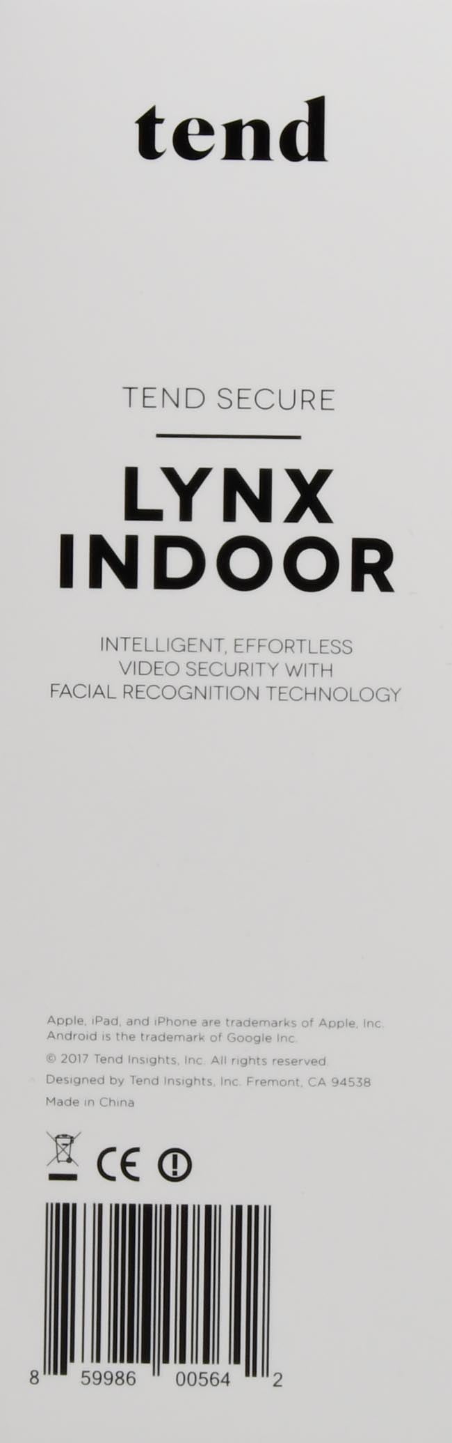 tend secure lynx indoor