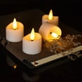 thumbnail image 6 of Utoimkio 12Pcs Flameless LED Candles Tea Lights Battery Operated 100+Hours Electric Fake Candles Tealights with Timer for Thanksgiving,Votive,Christmas ,Pumpkin,Table Decor(Yellow), 6 of 7