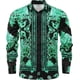thumbnail image 1 of Camisas para hombre doradas de lujo, cómodas y elegantes, con solapa y botones, para fiestas de graduación, reuniones y calles, 1 of 6