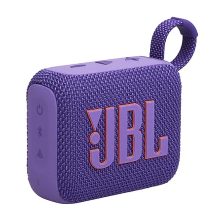 Restored JBL JBLGO4PURAM-Z Go 4 Portable Bluetooth Speaker, Purple (Refurbished)