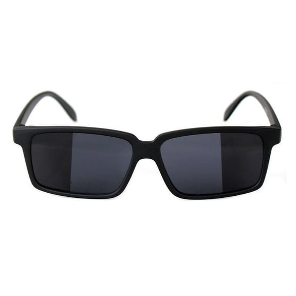 Mens Sunglasses Rearview Reflective Lenses Anti Tracking Glasses for Travel Outdoor Sports Cycling and Driving Black