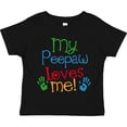 thumbnail image 3 of Inktastic My Peepaw Loves Me Boys or Girls Toddler T-Shirt, 3 of 5