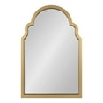 thumbnail image 5 of Kate and Laurel Hogan Modern Arched Wall Mirror, 24 x 36, Gold, Glam Moroccan Mirror for Wall, 5 of 8