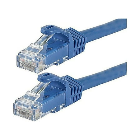 UPC: 0844660097938 | Monoprice FLEXboot Series 50  24AWG Cat6 UTP Ethernet Network Cable Blue 109793
