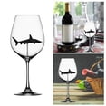 thumbnail image 3 of Copas de vino de tiburón de 300ml con tiburón, diseño único, transparente para barras de boda regalos de navidad de Gris perfecl Copas de cóctel, 3 of 8