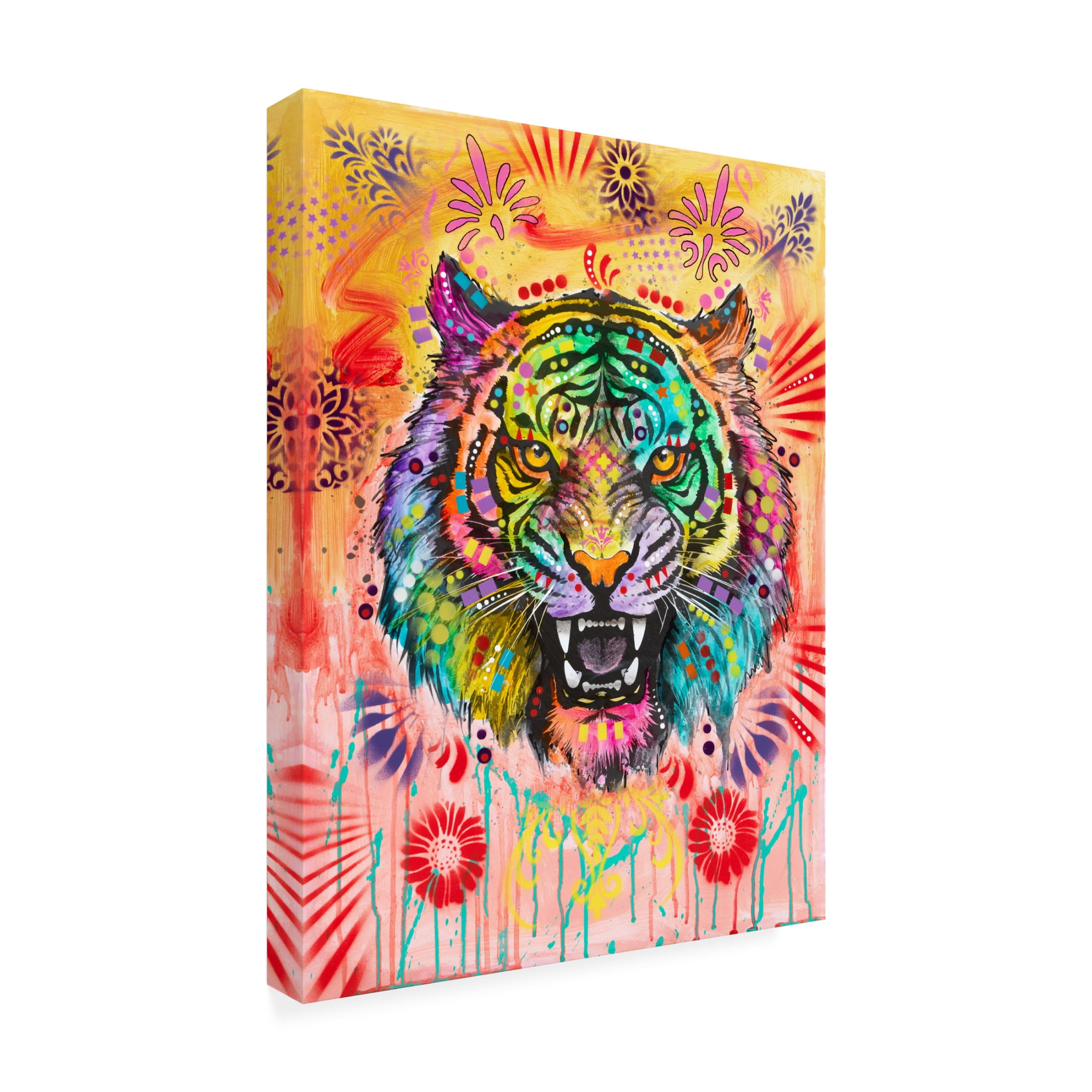 Canvas Wall Art - Dean Russo- Exclusive 'Intimidation' Wall Art for Living Room, Bedroom, or Office Décor by Trademark Fine Art - 35 x 47 Inches