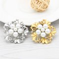 thumbnail image 3 of Sonducket Broche de aleación para mujer, diamantes de imitación, cristal, boda, fiesta, vacaciones, cumpleaños, traje, corbata, sombreros, bufanda, Ropa, zapatos y accesorios Miscelánea Oro Sonducket AP014929-01, 3 of 6