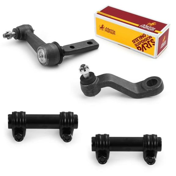 Metrix Premium Chassis Parts - 4 PC Front Idler & Pitman Arm Kit Fits 95-98 Dodge Ram 2500 RWD, 94-99 Ram 1500 RWD, 94-99 Dodge Ramcharger (Mexico), Replacement K7217T, K7239, ES2080S, Made in Europe