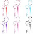 thumbnail image 1 of Hair Braid Accessories Ponytail Styling Maker Clip French Braid Tool Magic Topsy Tail Loop Hair Kit For Women Girls Styling Maker Hair Styling Accesso, 1 of 5