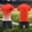 Orange, variant on Kids' Dynamic 5-15Y 2 Piece Training Set, Short Sleeve Soccer Top & Shorts, Casual Sport Outfit Light Blue 7-8 Years