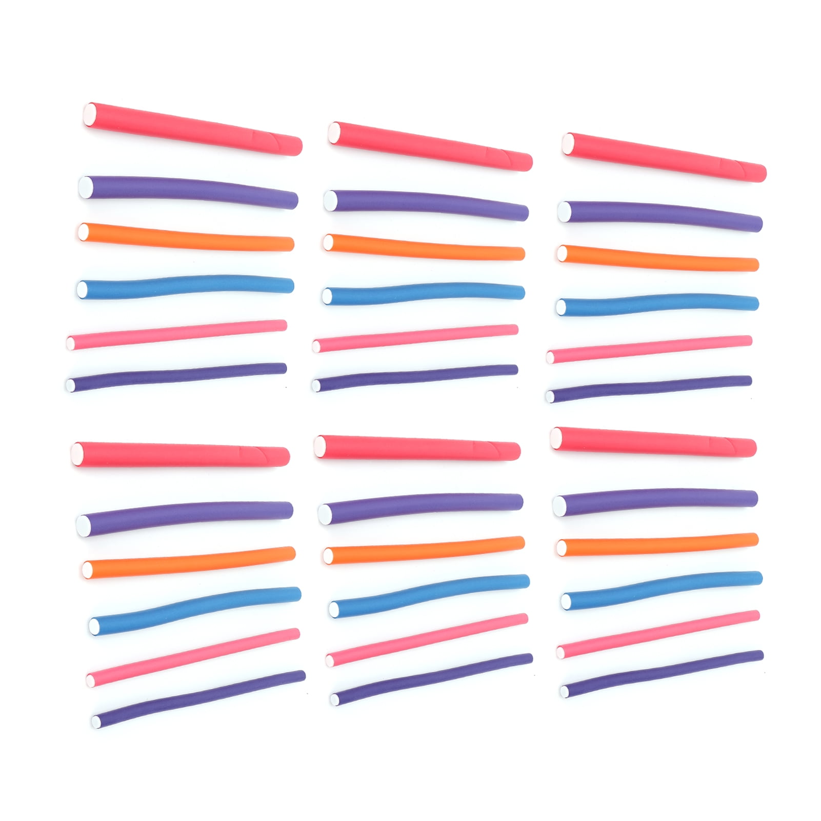 Khall No Heat Hair Rollers Flexible Hair Curling Rods No Heat Soft