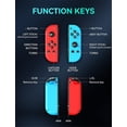 thumbnail image 3 of Mando inalámbrico Compatible con Nintendo Switch, OLED, Lite Gamepad Joystick (L/R) de repuesto con RGB derecho azul, 3 of 5