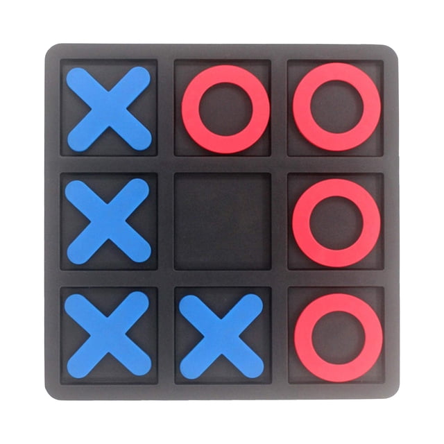 Tic Tac Toe Game Board Educational Strategy Toy For Kids Indoor Family Fun Activity Portable Travel Game With Eva Material Safe For Home Play Develops Decision Making Skills Size 5.91X5.91