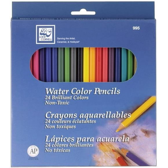 Loew-Cornell Crayons à Aquarelle Pack de 24