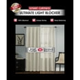 thumbnail image 2 of Ultimate Light Blocker Certified 100 Percent Blackout Jamie Smart Curtain Window Curtain Panel, 2 of 6