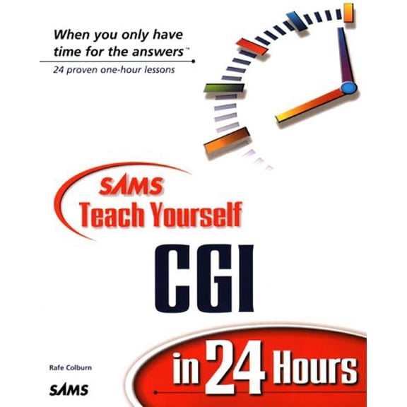 Pre-Owned Sams Teach Yourself CGI in 24 Hours (Paperback) 9780672318801