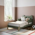 thumbnail image 3 of Storkcraft Teddy Bear Toddler Bed, Olive with Driftwood, 3 of 14