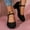 Black, variant on Miluxas Dress Heel Shoes Women's Pumps Low Chunky Block Heel Round Toe Comfortable Dress Shoes
