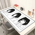 thumbnail image 4 of Mause Pad Gaming Laptops, mesa en blanco y negro, alfombrillas para ratón de ordenador, tapete de escritorio con tinta personalizada XXL, alfombra para Gamer con dibujos animados para ordenador portát, 4 of 5